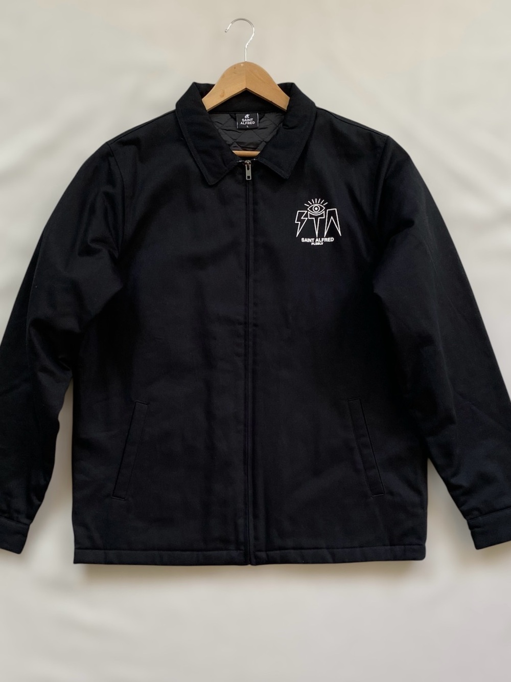 Saint Alfred Plsblv Zip Logo Jacket